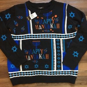 NWT Happy Hanukkah Sweater